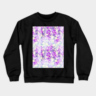 Dreamy Violet Pattern Crewneck Sweatshirt